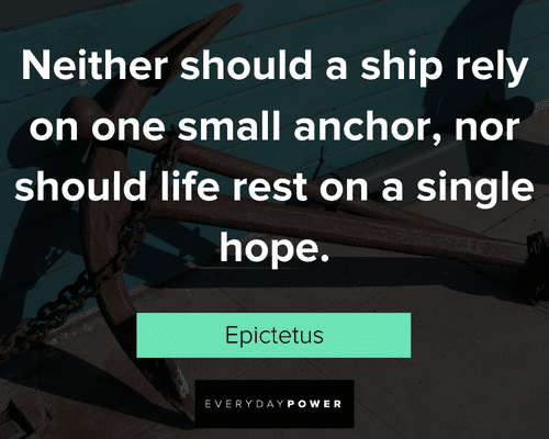 anchor quotes about life and hope
