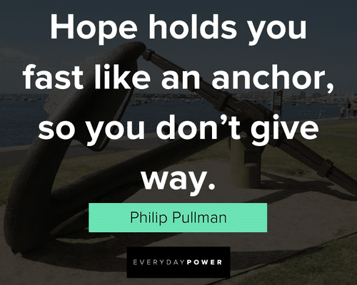 anchor quotes about hope holds you fast like an anchor
