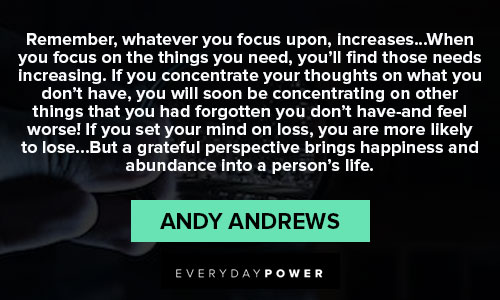 Andy Andrews quotes about success