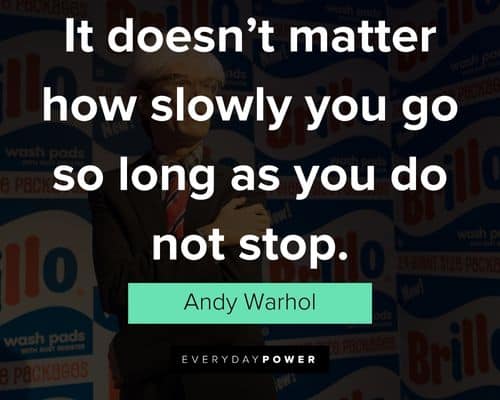 Andy Warhol quotes and sayings