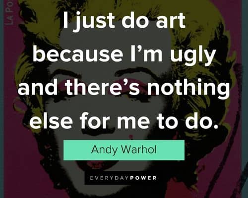 andy warhol quotes art