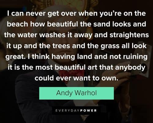 andy warhol quotes art