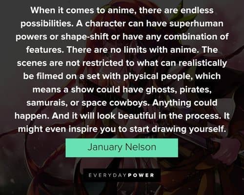 Best Anime Quotes on Life Illumination