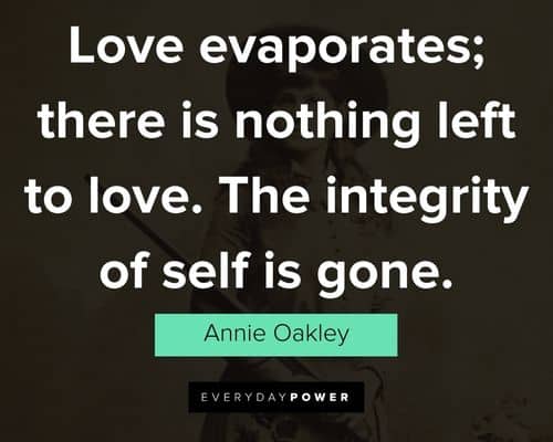 Positive Annie Oakley quotes