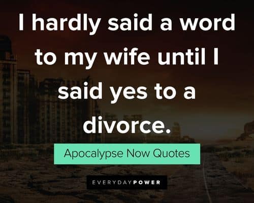 Apocalypse Now quotes and saying