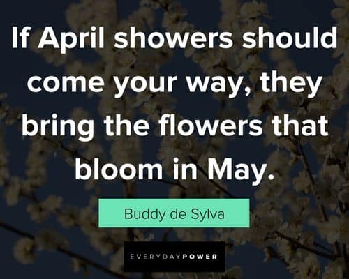Inspirational April quotes