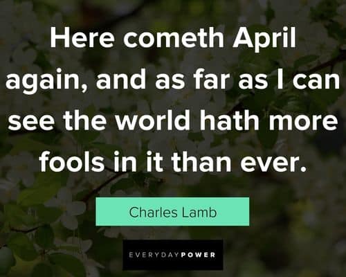 Meaningful April quotes