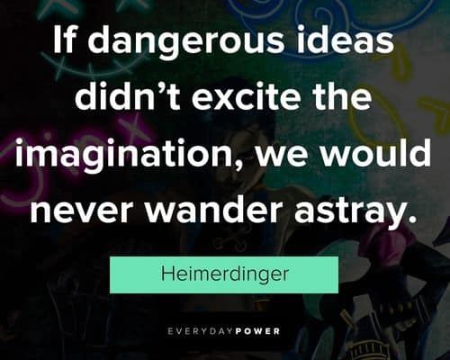Arcane quotes from Heimerdinger