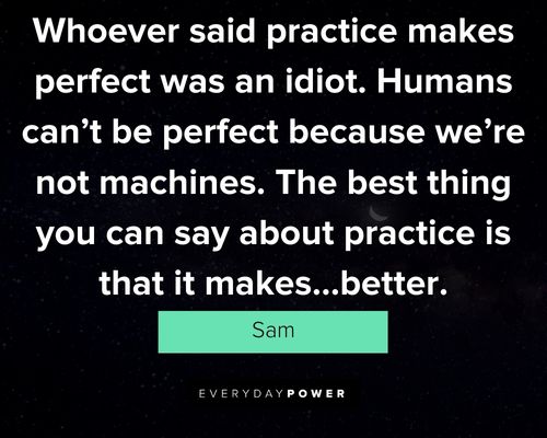 Atypical quotes by Sam 