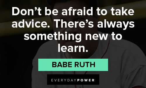 Babe Ruth quotes