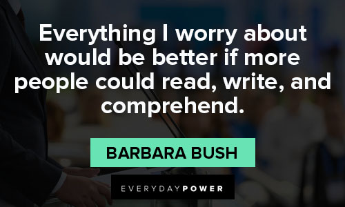 Quotes and Saying Barbara Bush quotes