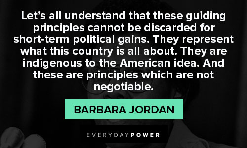 Cool Barbara Jordan quotes