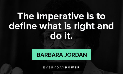 Amazing Barbara Jordan quotes