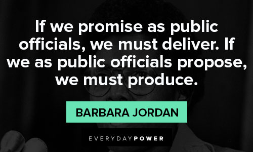 Random Barbara Jordan quotes
