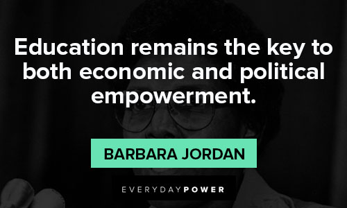 Relatable Barbara Jordan quotes