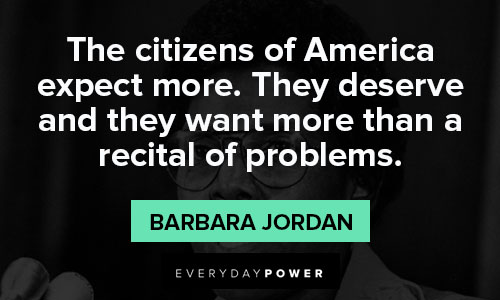 Unique Barbara Jordan quotes