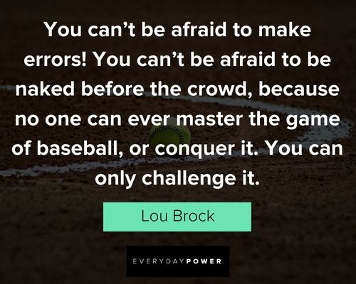 baseball quotes and sayings