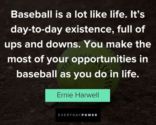 baseball is life quotes