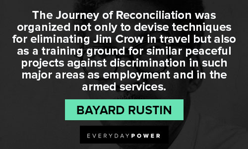 Bayard Rustin quotes To inspire you