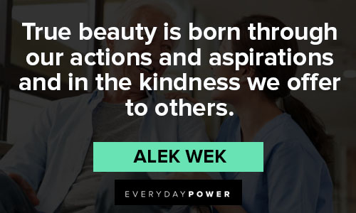 be kind quotes about beauty 