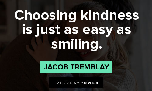 be kind quotes about smiling