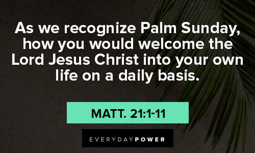 Other palm sunday quotes 
