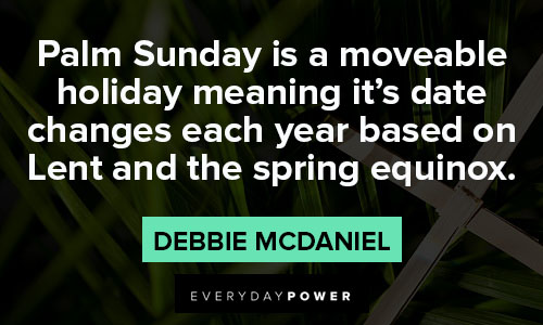 More palm sunday quotes 