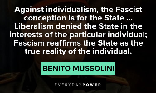Quotes and Saying Benito Mussolini quotes