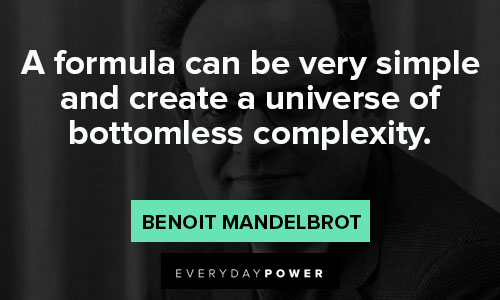 Best Benoit Mandelbrot quotes