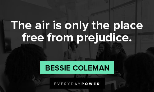 Bessie Coleman Quotes on air