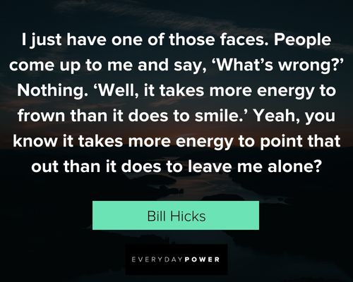 Bill Hicks quotes about people