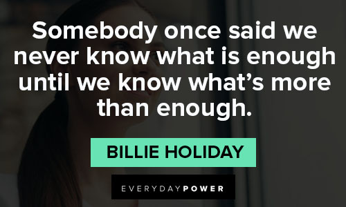 Other billie holiday quotes 
