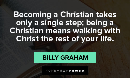Billy Graham quotes about Christians