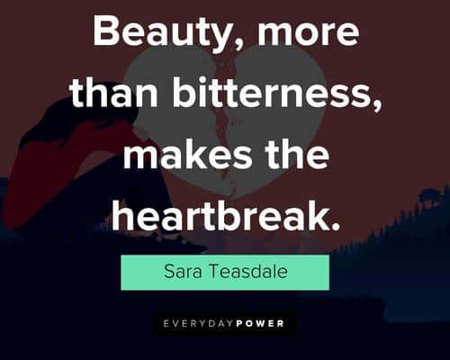 Bitterness quotes about love and heartbreak