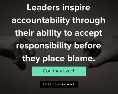 Blame quotes about leaders