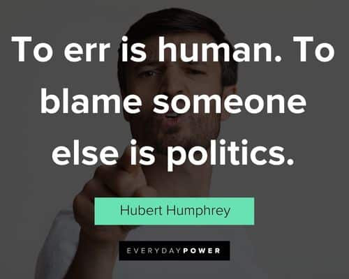 Meaningful blame quotes