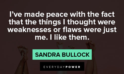 body shaming quotes from Sandra Bullock