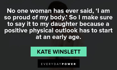 body shaming quotes from Kate Winslett
