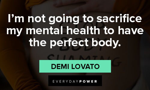 body shaming quotes i'm not going to sacrifice my mental health to have the perfect body