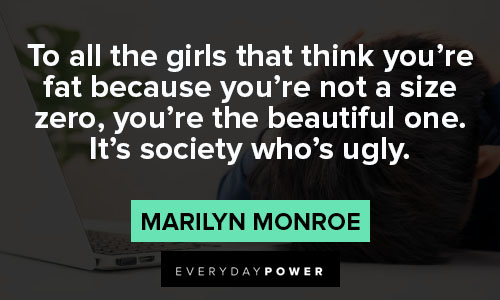 body shaming quotes about society who's ugly