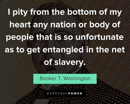 Inspirational Booker T. Washington quotes