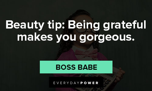 boss babe quotes about beauty tip