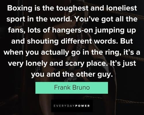 boxing quotes and sayings