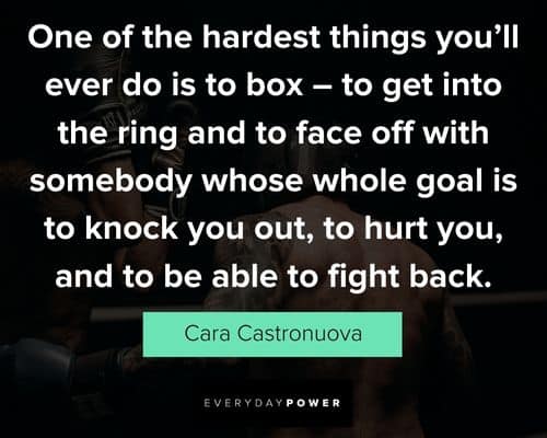 Wise and inspirational boxing quotes 