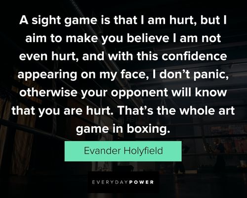 More Boxing quotes about being in the ring