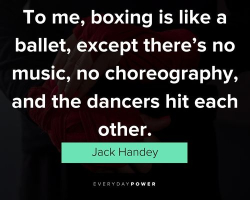 Boxing quotes about the sport