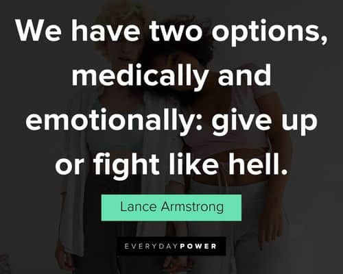 Breast cancer quotes about persevering through illness
