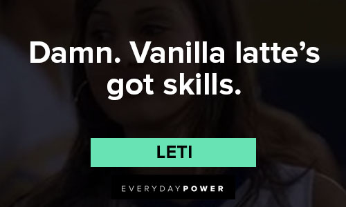 Bring It On quotes about damn. Vanilla latte's got skills