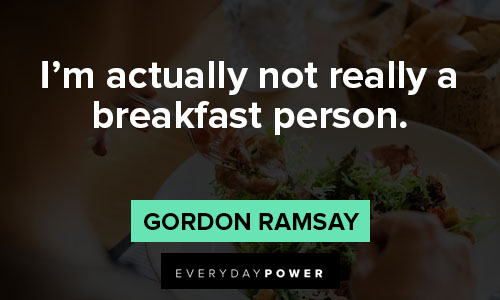 brunch quotes about i'm actually not really a breakfast person
