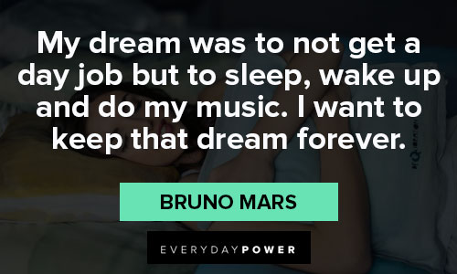 More Bruno Mars quotes